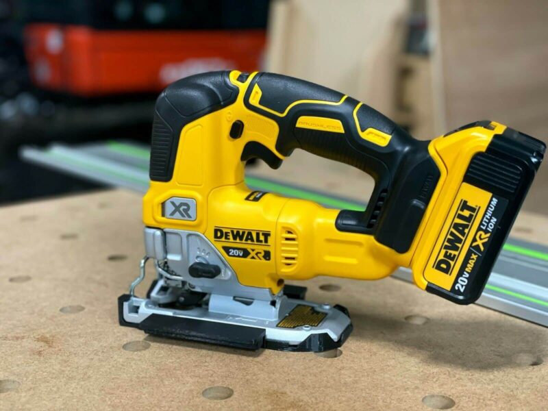 Dewalt Jig Saw Adapter for Track Saw Guide Rail - ToolCurve