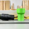 Connect your 27mm Festool hose to your Dewalt table saw