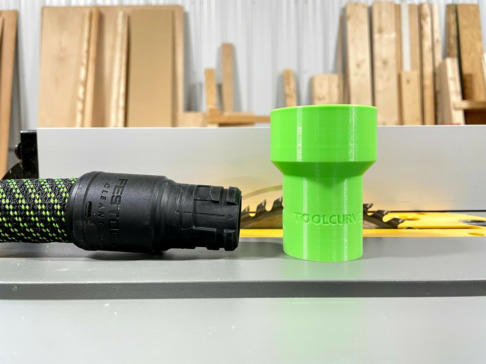 Festool Hose Adapter for Dewalt Table Saw ToolCurve