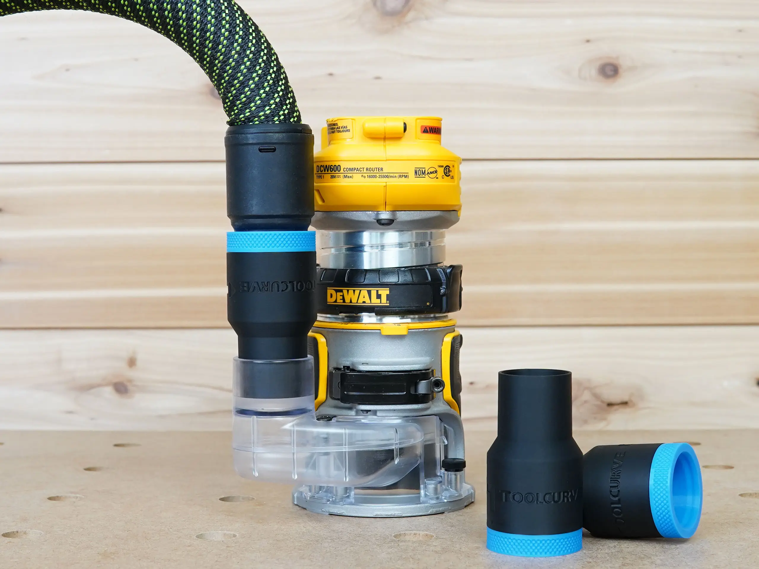 Hose Adapter for Dewalt Trim Router