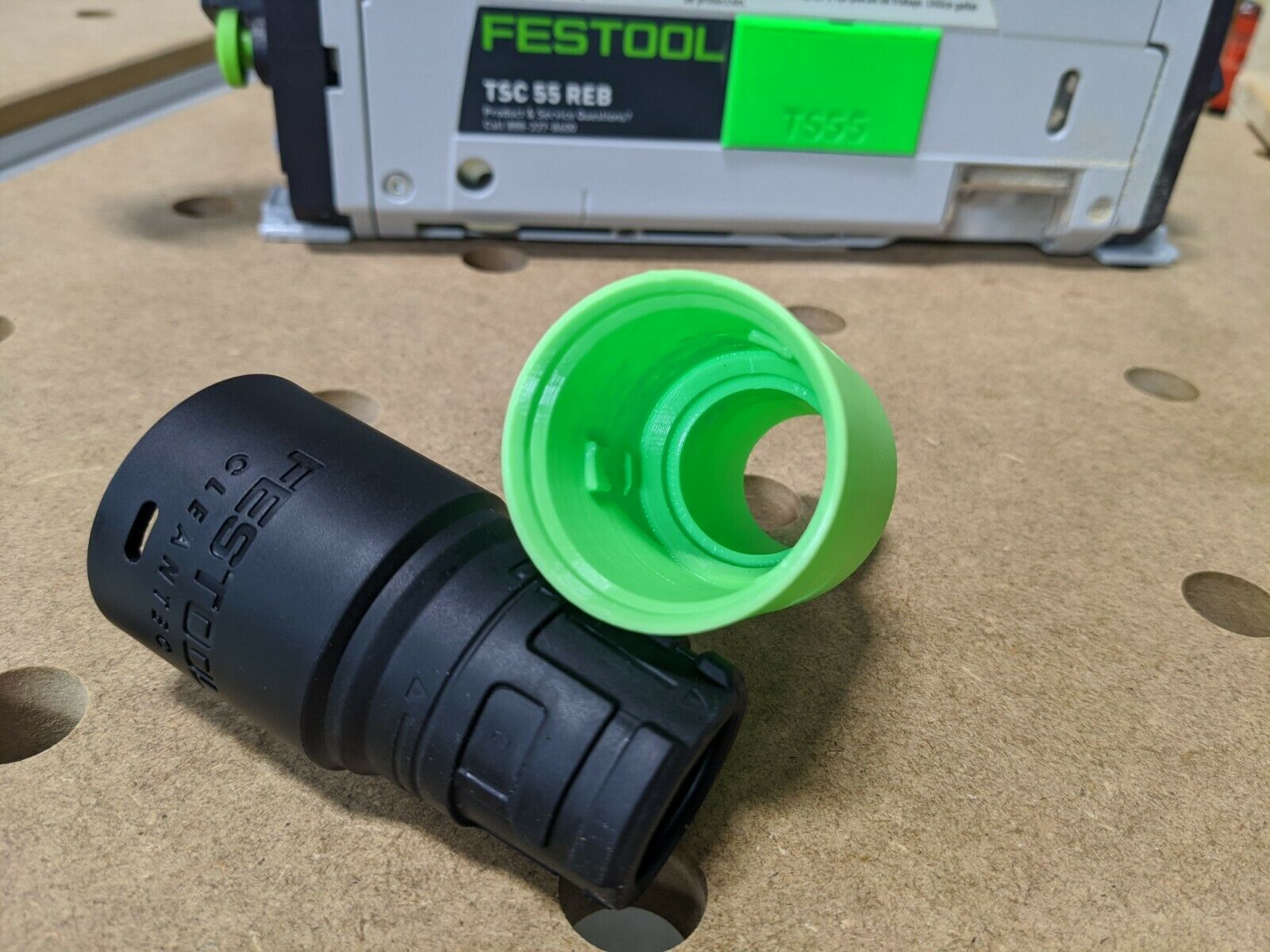 Festool Hose Adapter for Kreg K5 Pocket Hole Jig ToolCurve