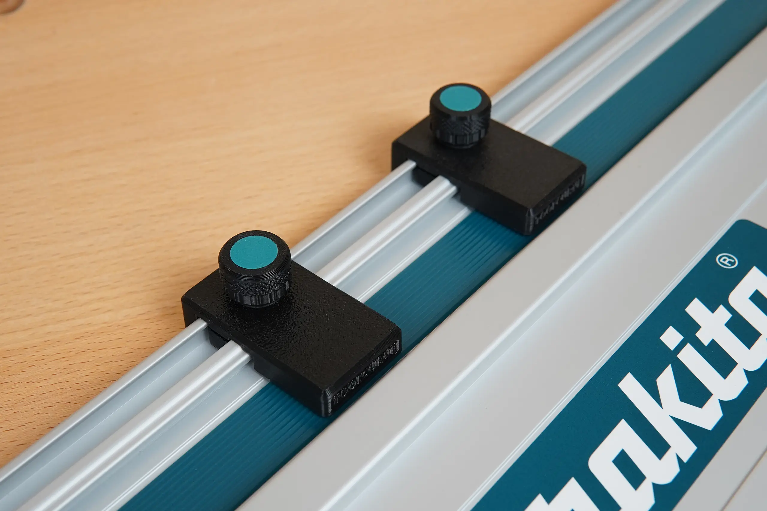 Limit Stops Compatible with Makita Track Saw Guide Rails