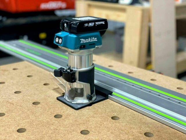 Makita Router Adapter to Festool Rail