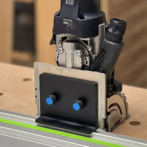 Connect your Festool Domino to your track saw guide rail