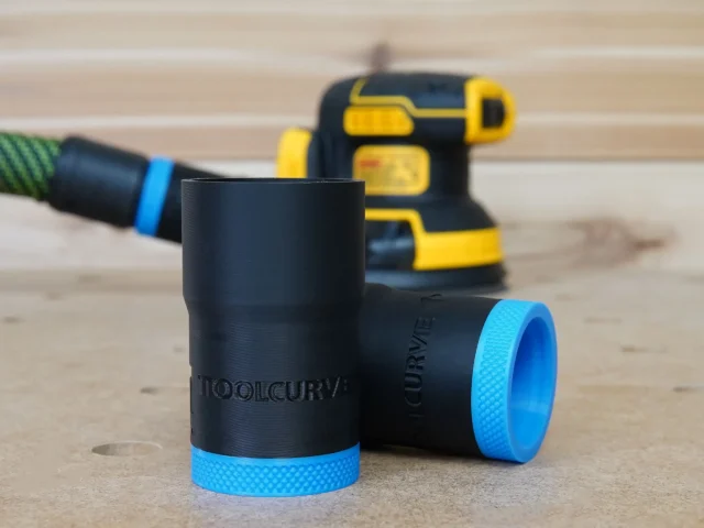 Dewalt 20v Sander hose adapter to use your Festool and standard shop vac with your Dewalt Sander