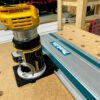 ToolCurve Router adapter for Dewalt router and Makita Guide rail