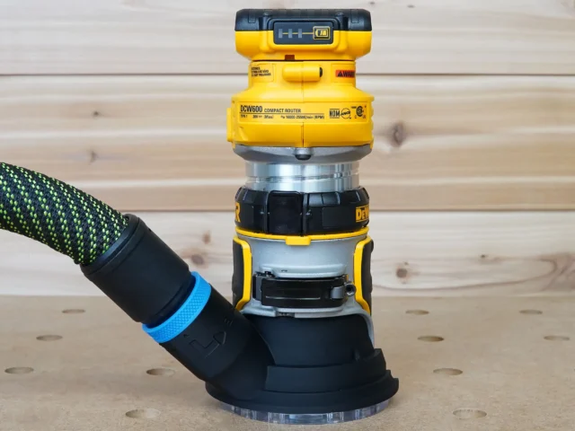 20v Trim router for Festool shop vac to use on your Dewalt Trim Router