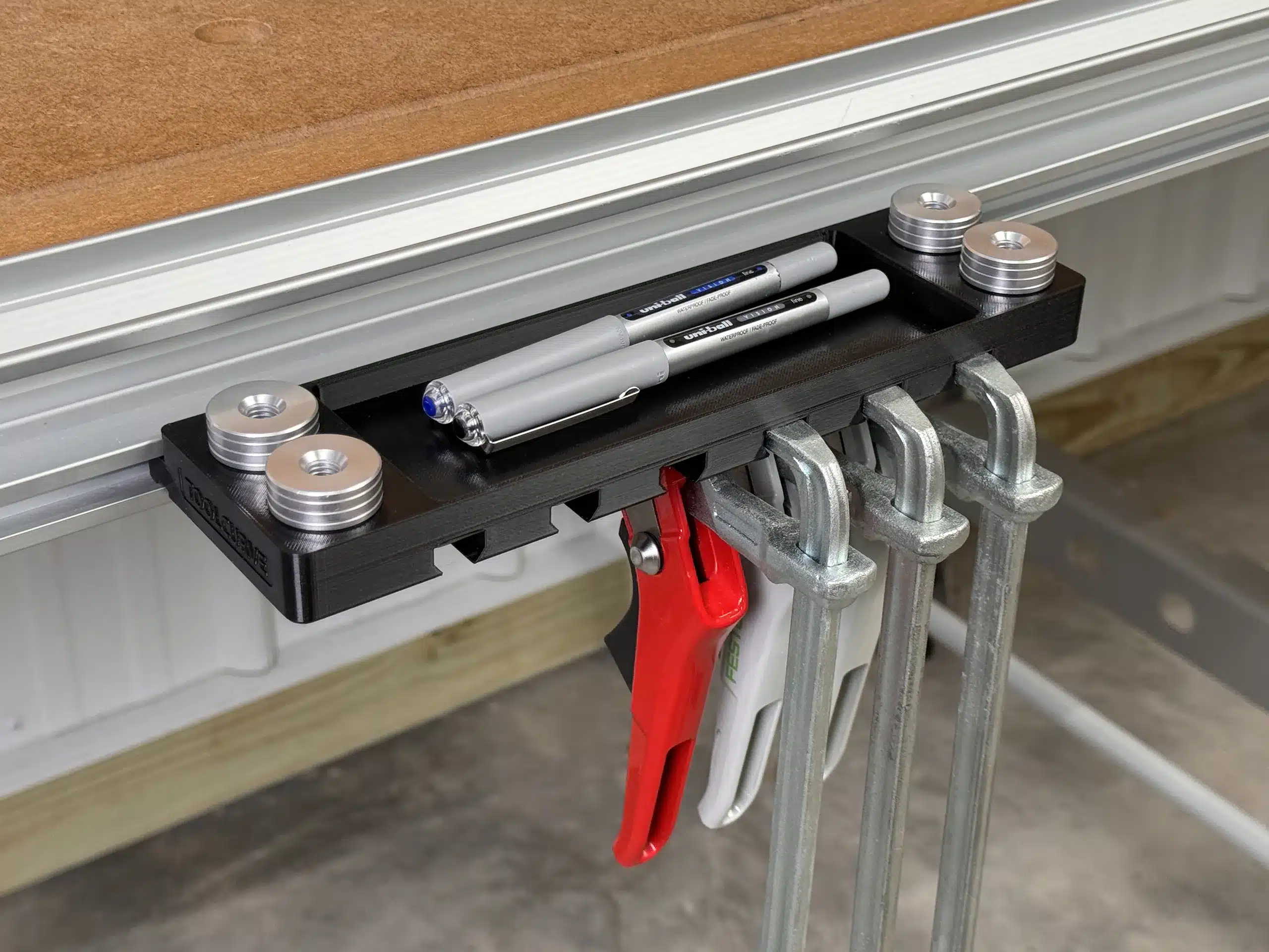 Utility Rack - Quick Clamp & Bench Dog Storage