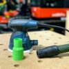 Festool hose adapter for Bosch sanders, allowing you to connect your 27mm hose to your Bosch Sander