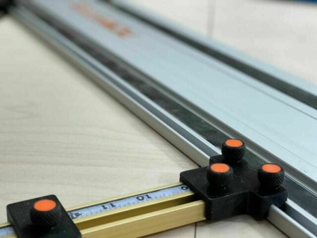 Powertec track saw parallel guides