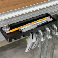 store your tools and accessories on the side of your Festool MFT/3 Workbench table