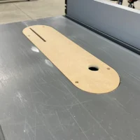 Dewalt table saw zero clearance insert plate