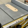Make your own zero clearance insert plate for Dewalt saw