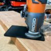 Ridgid extended router base