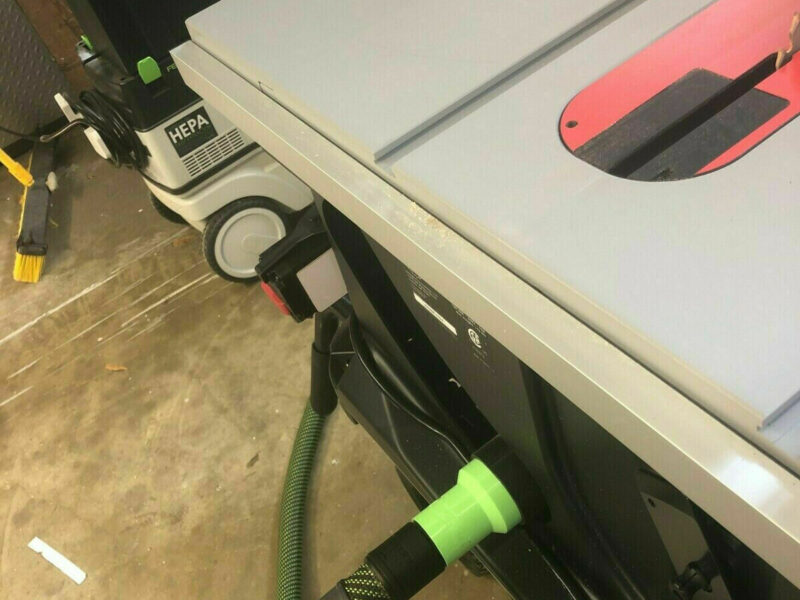Sawstop 27mm and 36mm hose adapter