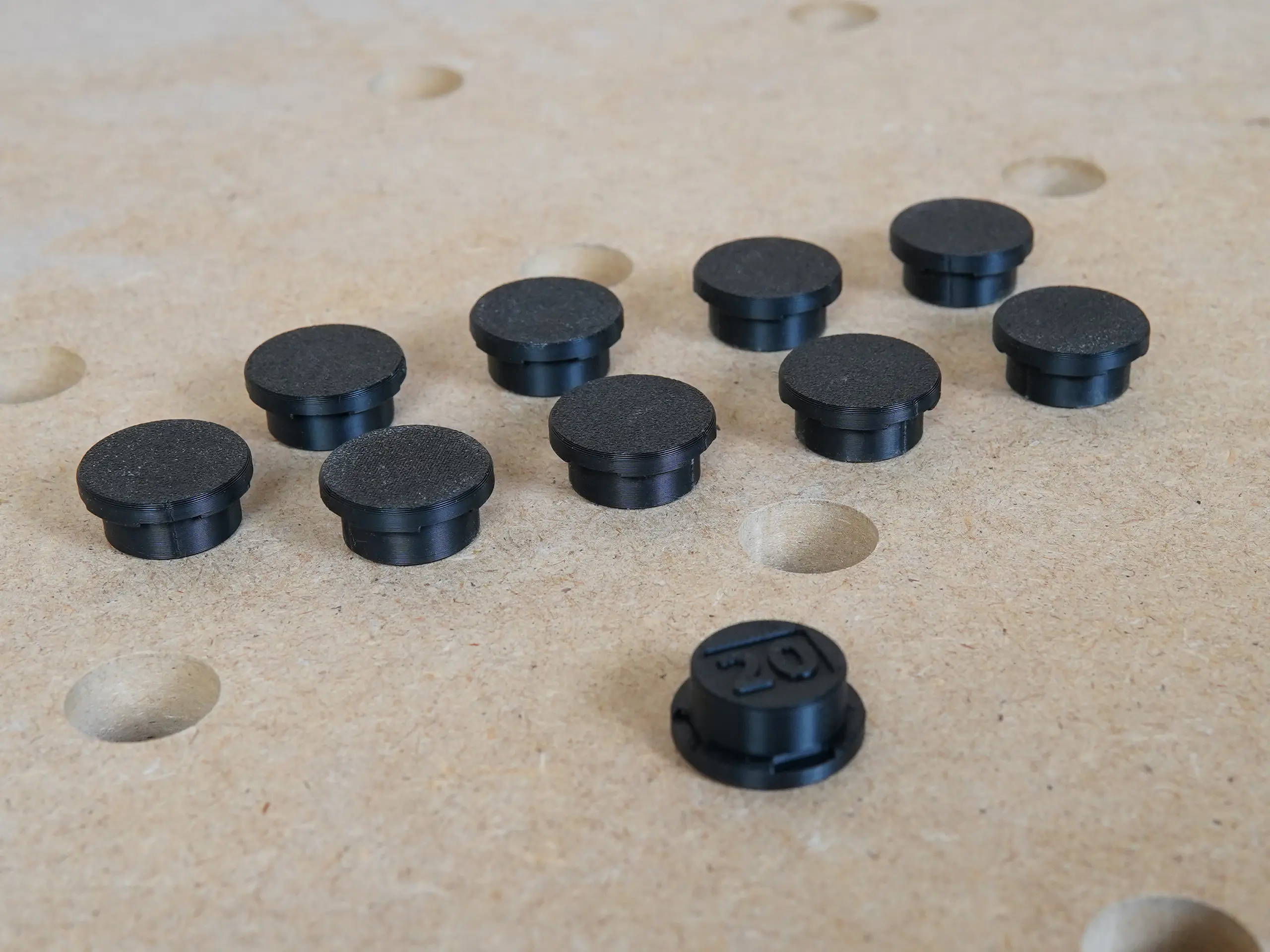 Workbench Bench dog Hole Button Protectors