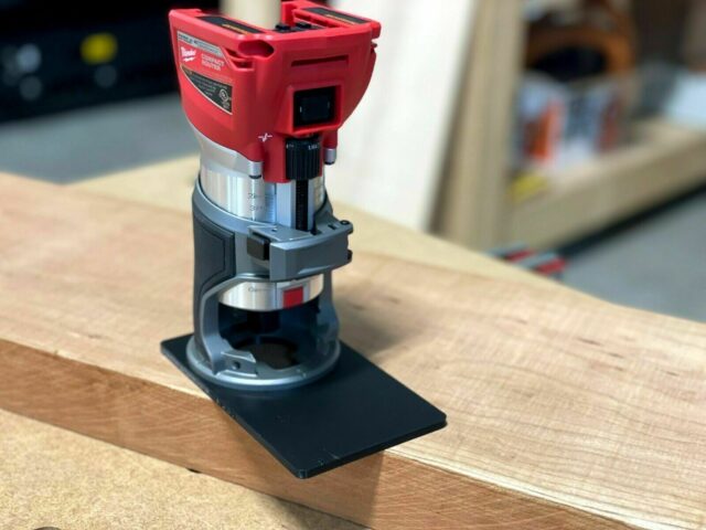Extended 4x6 Base Plate for Milwaukee Router