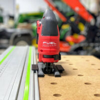 Use your M18 Jig Saw with makita track saw rail