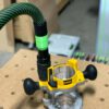 Use your Festool 27mm hose with DW616 Router