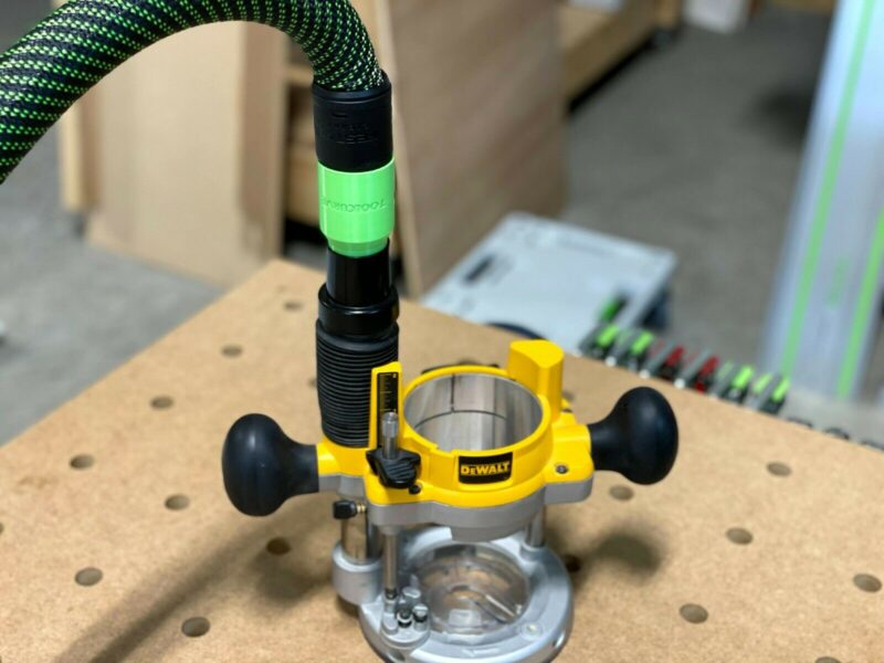 Connect DW616 to Festool Shop Vac