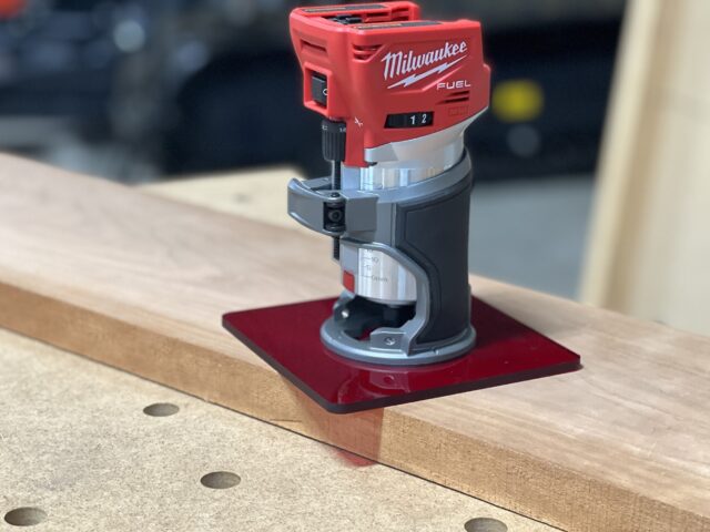 Milwaukee Router large base plate