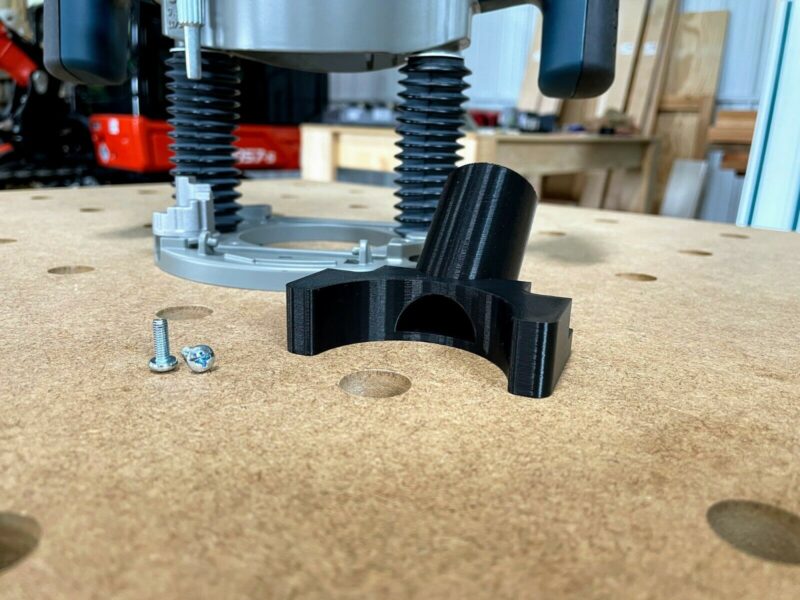 Festool 27mm hose adapter for Bosch 1617 plunge router