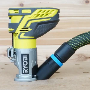 Ryobi Trim Router dust port adapter