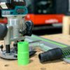 Connect your Makita plunge router to your Festool 27mm hose