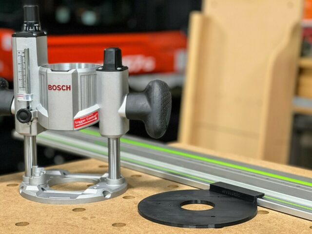 track saw rail adapter for the Bosch MR23EVS Rail Adapter