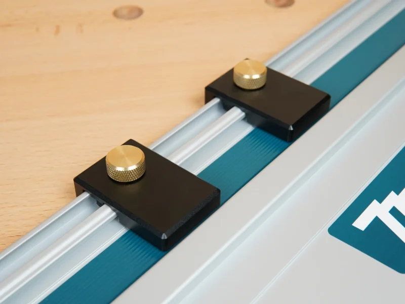 Makita Track Saw Guide rails Aluminum Rail Stops