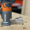 Ridgid router dust port adapter