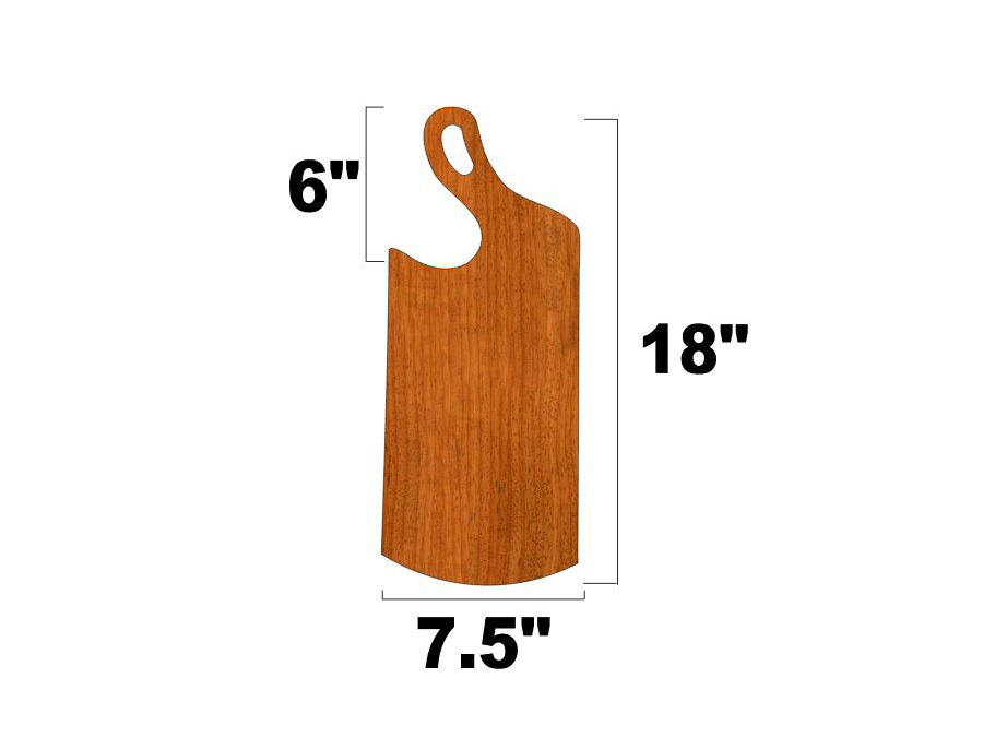 Saguaro Serving Board Acrylic Template - ToolCurve