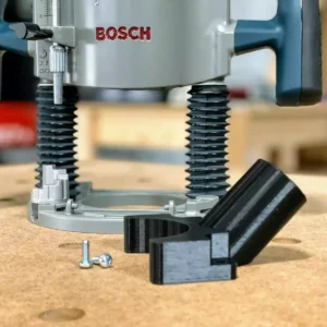 Bosch 1617 Plunge router hose adapter for 1 1/4" shop vac hose