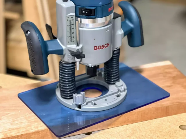 Bosch 1617 Acrylic Base Plate