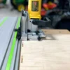 Dewalt joiner rail connector, attach your Dewalt planer to your guide rail to make straight accurate plunges.