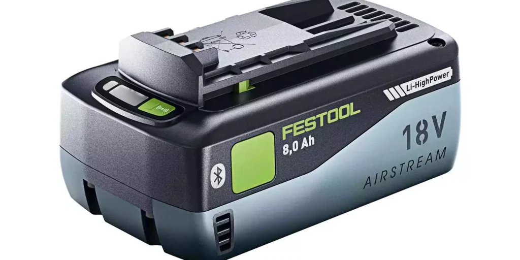 Festool's new 8 ah high capacity battery pack