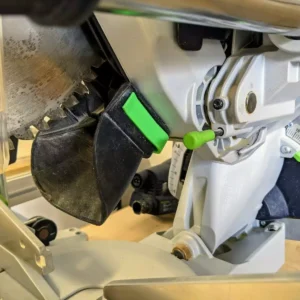 Replacement clip for the Festool Kapex miter saw