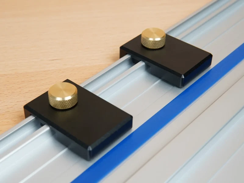 Guide Rail Aluminum Rail Stops for Kreg Track Saw