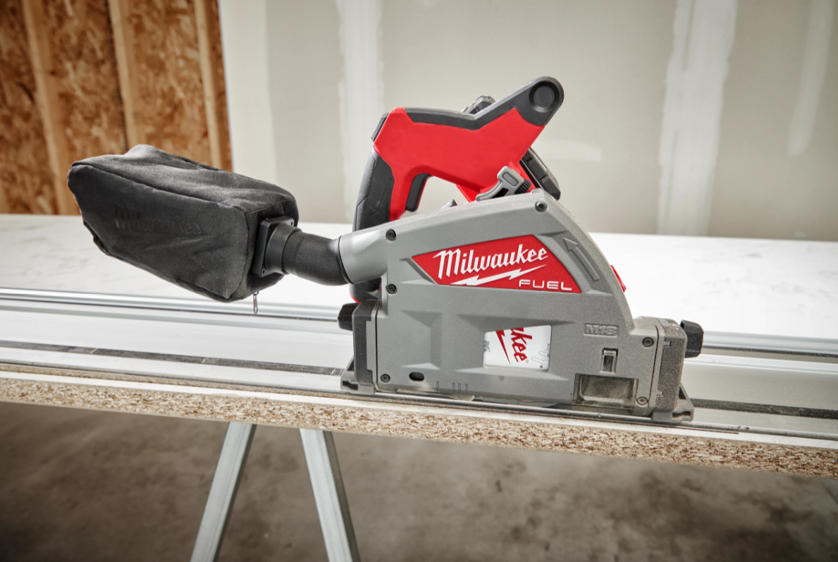 Milwaukee shows off their M18 cordless track saw