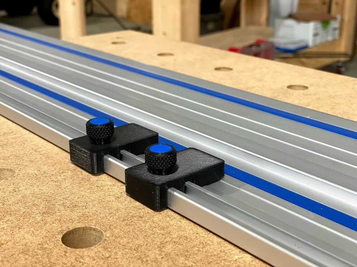 Limit Stops Compatible with Kreg ACS Track Saw Guide Rails