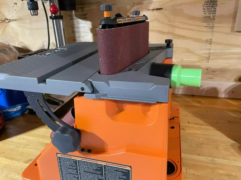 Use your Festool 27 and 36mm hose with your Ridgid Festool Hose Adapter for Ridgid Oscillating Edge Sander