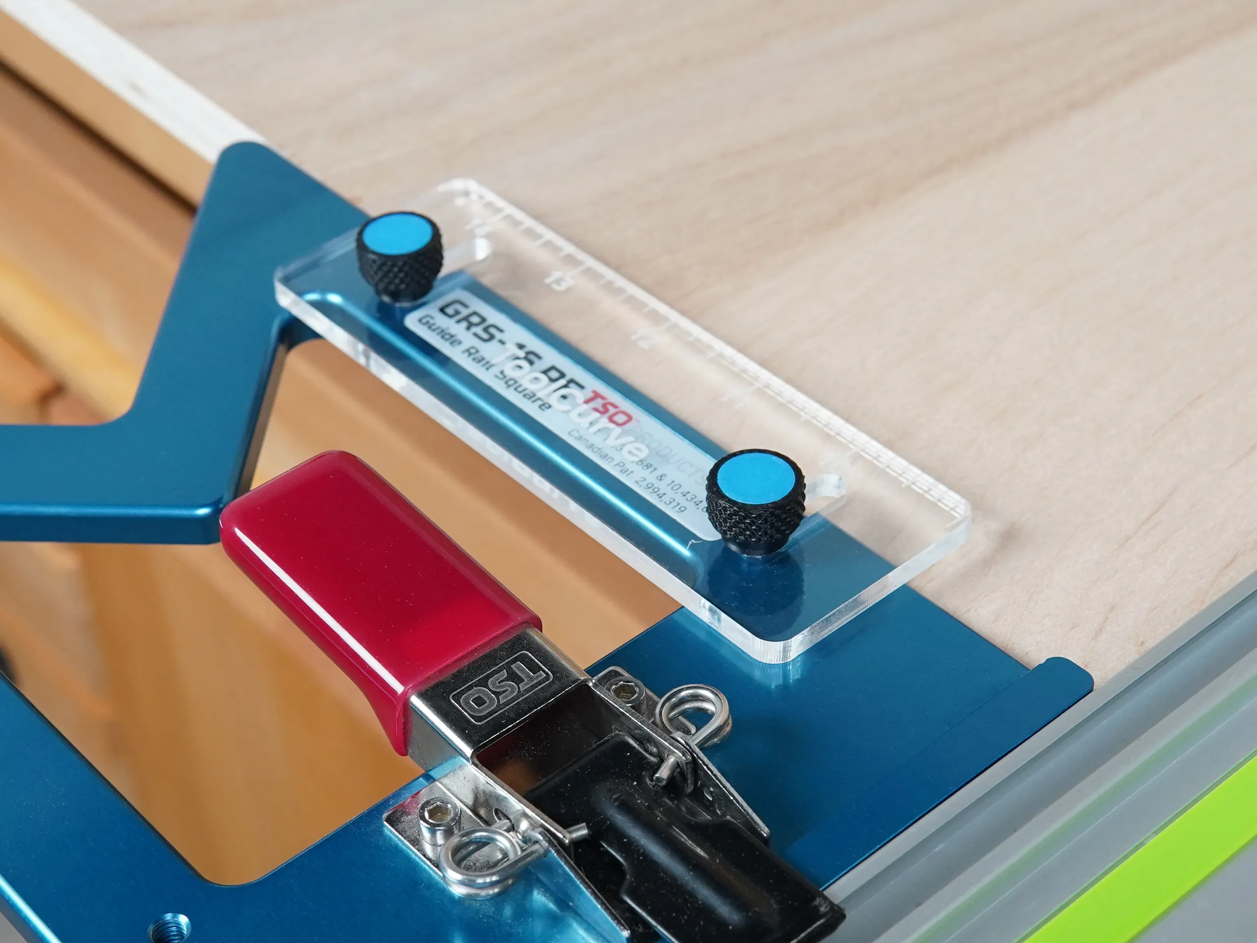 TSO Guide Rail Square Anti Tip Support Tab