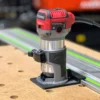 Connect your avid power router to your Festool and Makita guide rail