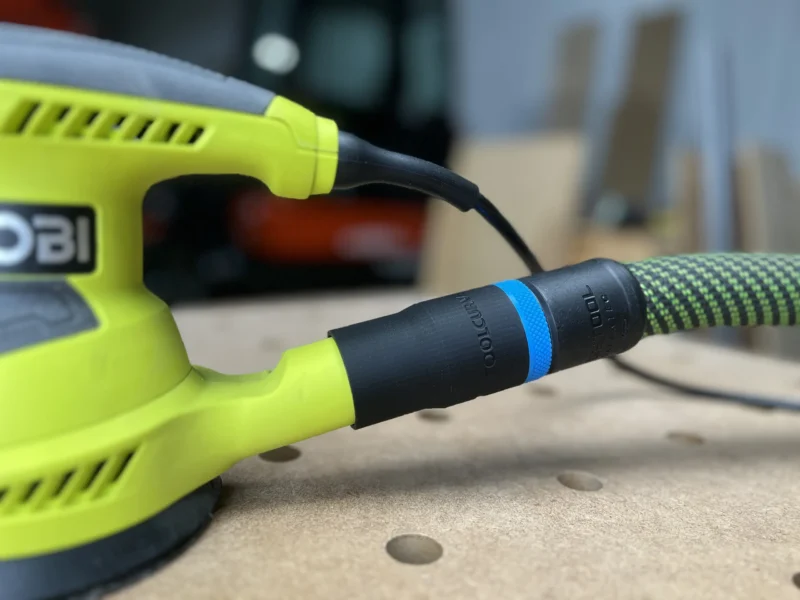 Connect a Ryobi Sander to your Festool CT Dust extractor with our Festool 27mm Hose Adapter