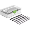Festool Auger drill set, designed for drilling holes in 2x4s with the Festool PDC