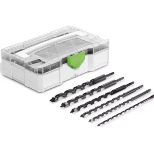 Festool Auger drill set, designed for drilling holes in 2x4s with the Festool PDC