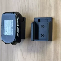 Mount Makita 18v LTX batteries on the wall for organized storage