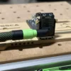 Connect your Festool 27mm hose to your Massca M2 pocket hole jig