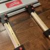 Milwaukee M18 track saw parallel guides