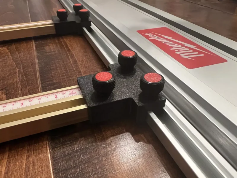 Make straight and accurate cuts with the Milwaukee track saw and ToolCurve's parallel guides